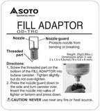 Fill Adaptor (Soto OD-TRC)