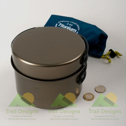 Evernew Titanium Non-Stick 600ml Pot (ECA421) – Trail Designs
