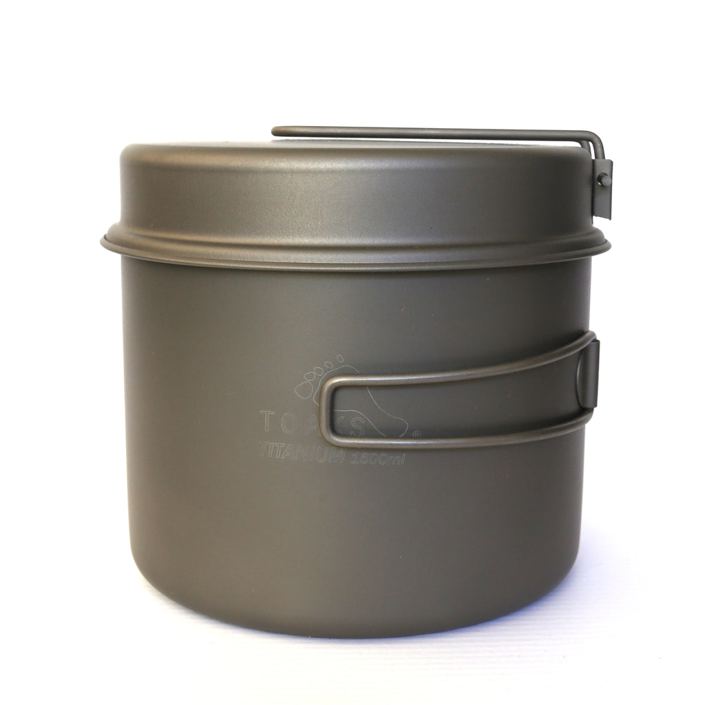 Toaks 1600 ml Ultralight Titanium Pot – Trail Designs