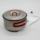 Evernew Titanium Ultra Light .9L Pot (ECA252)