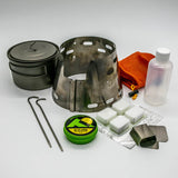 Toaks 700ml Pot + Sidewinder Ti-Tri Bundle