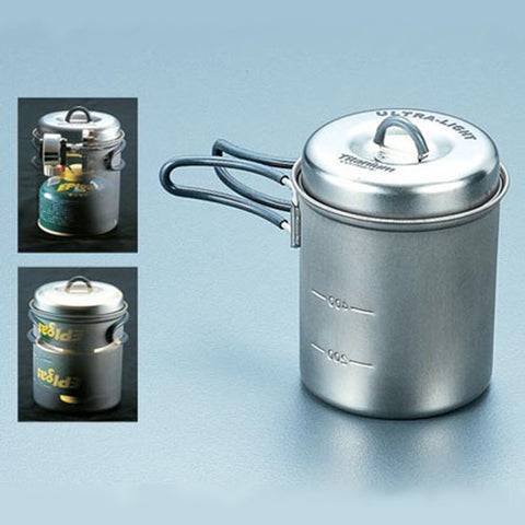 Evernew Titanium 500ml Ultra Light Mug Pot (ECA266) – Trail Designs