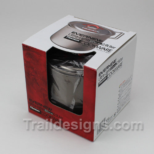 Evernew 900ml Titanium Ultra Light Mug Pot (ECA267)