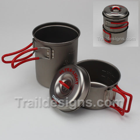 Evernew Titanium 500ml Ultra Light Mug Pot (ECA266) – Trail Designs