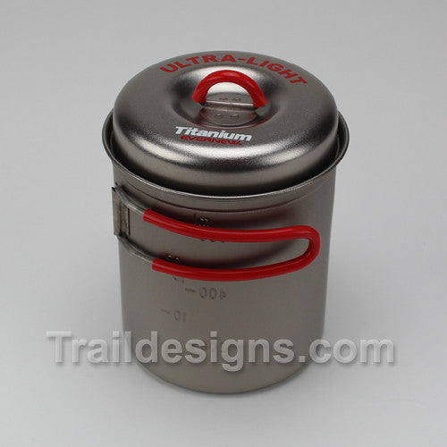 Evernew Titanium Ultra Light Deep Pot 640ml - Thumbnail 2