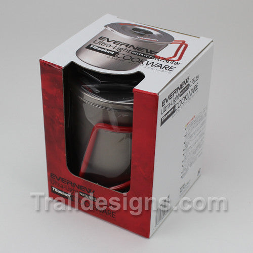 Evernew's 750ml Pasta pot (ECA521) boxed up