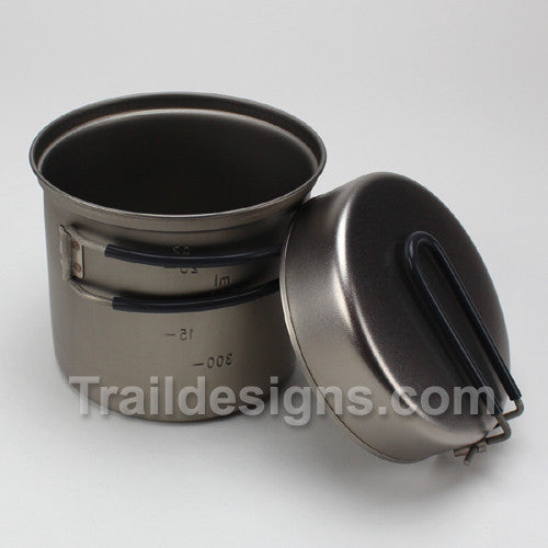 Evernew Titanium Ultra Light Deep Pot .9L (ECA265) – Trail Evernew Titanium Ultra Light Deep Pot .9L (ECA265) – Trail