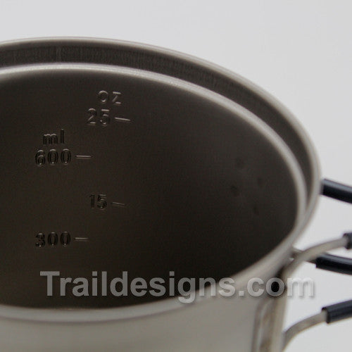 Evernew Titanium Ultra Light Deep Pot .9L (ECA265)