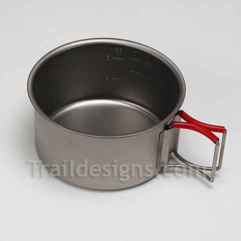 Evernew 1.0 L Ultralight Pasta Pot - Medium (ECA522) – Trail Designs