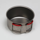 Evernew 570ml Ultra Light Titanium Pot/Cup (EBY278R)