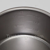 Evernew 570ml Ultra Light Titanium Pot/Cup (EBY278R)