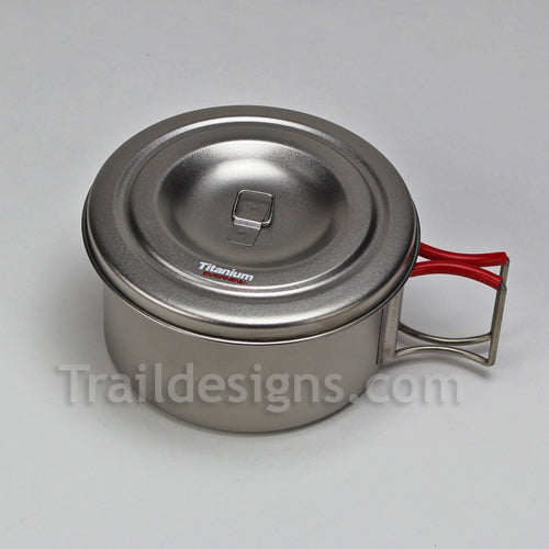 Evernew 570ml Ultra Light Titanium Pot/Cup (EBY278R) – Trail