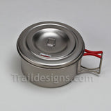 Evernew 570ml Ultra Light Titanium Pot/Cup (EBY278R)