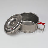 Evernew 570ml Ultra Light Titanium Pot/Cup (EBY278R)