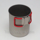 Evernew 760ml Ultra Light Titanium Pot/Mug (EBY270R)