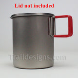 Evernew 760ml Ultra Light Titanium Pot/Mug (EBY270R)